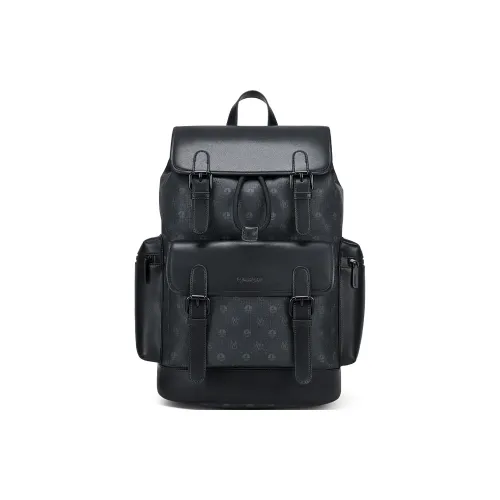 NAVIGARE Рюкзак из ПВХ (поливинилхлорид) большой мужской черный