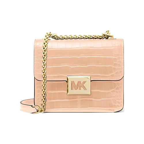 MICHAEL KORS Sonia Искусственная кожа Сумка через плечо Маленькая Женская Кремово-розовая