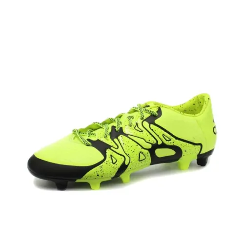 Adidas X 15,3 Slip-resistant Abrasion-resistant Football Cleats Men's Green Адидас X 15,3 Противоскользящие Устойчивые к истиранию Футбольные бутсы Мужские Зеленые
