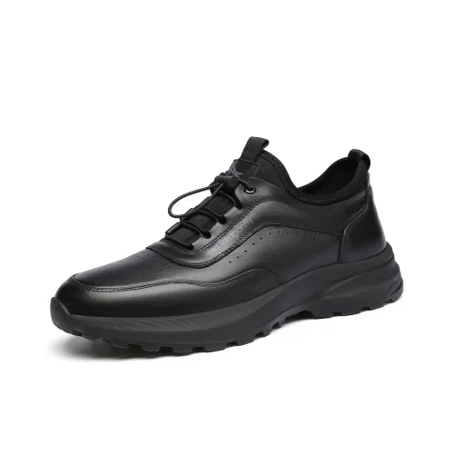 RED DRAGONFLY Бизнес Спортивная Кожаная Обувь Увеличивающая Высоту Устойчивая к Износу Легкая Низкий Топ