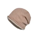 Двухцветный с подворотом, карамель