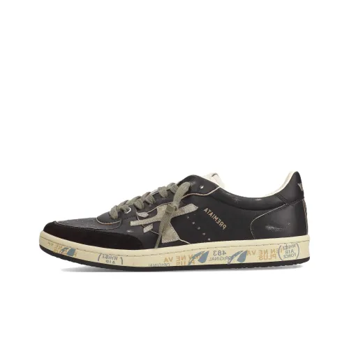 Кроссовки для скейтбординга PREMIATA Low Top Черные Мужские