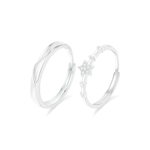 PRETTY DIARY Цирконовые кольца унисекс