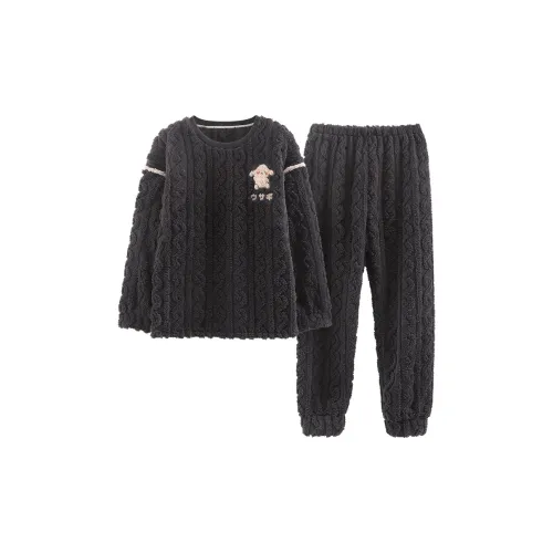 Городская красота Pajama Комплект Мужской Темно-серый