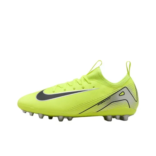 Nike Mercurial Vapor 16 Academy Детские футбольные бутсы Низкий топ Неоново-желтый Черный Унисекс