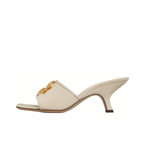 TORY BURCH ELEANOR Слипоны Женские Белые