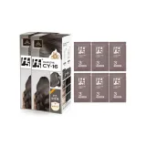 CY-16 Фундуковый Серый Коричневый, Две Коробки + Шесть Пакетов Маск для Волос