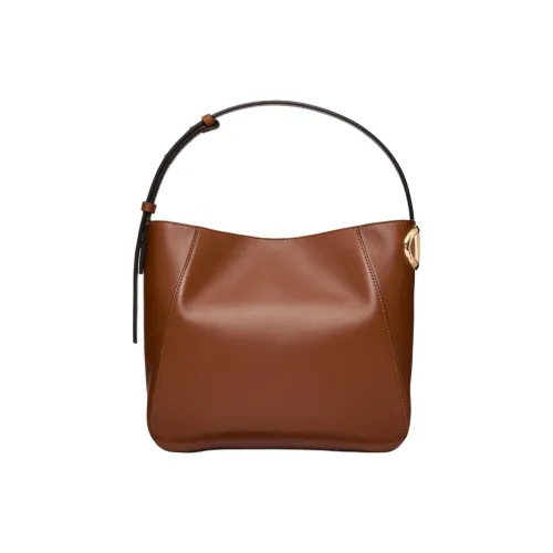 Valentino Vlogo Napa Leg Skin Bucket Bag Handbag Shoulder Bag Standard Women's Brown