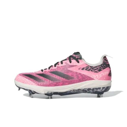 Adidas Adizero Electric Slip-Resistant Abrasion-Resistant Low-Top Training Shoes Men's Pink Adidas Adizero Electric Противоскользящие Устойчивые к Износу Низкие Кроссовки для Тренировок Мужские Розовые