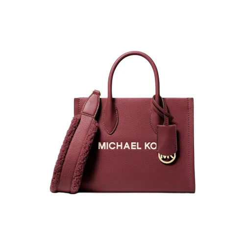 MICHAEL KORS Сумка из коровьей кожи одно плечо ручная сумка через плечо маленькая женская бордовый