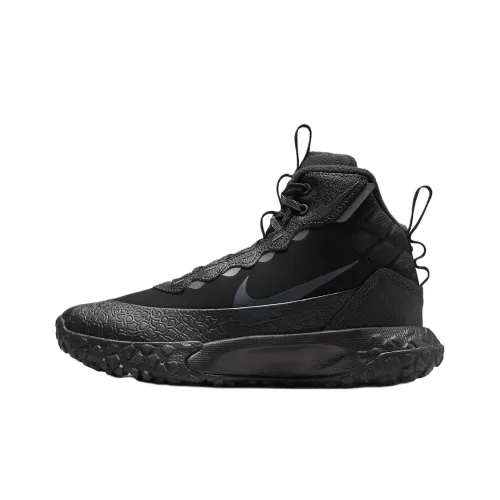 Nike Детские утепленные сапоги Черный/Темно-Серый Школьный возраст