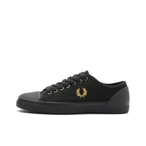 FRED PERRY Low-Top Canvas Shoes Мужские Черные