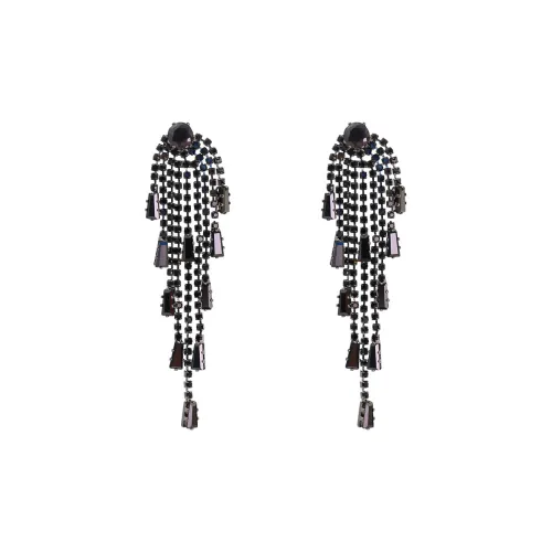 Серьги XIUJUEYINYUAN DL S925 Серебряные Гипсовые Женские