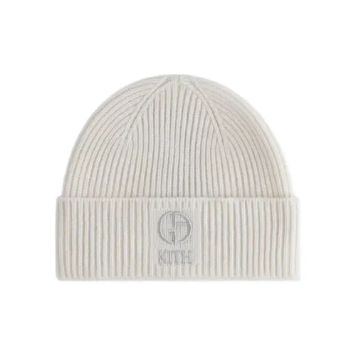 KITH Кашемир Шапки-бини Мужской Белый
