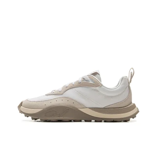 LINING Баскетбольные кроссовки Low Top Стандартный Белый Мужской