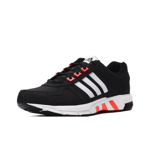 Adidas Equipment 10 Slip-Resistant Abrasion-Resistant Low Top Casual Running Shoes Men's Black Adidas Equipment 10 Противоскользящий устойчивый к истиранию низкий топ повседневная обувь для бега мужской черный