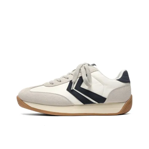 Feiyue Нижняя юбка Устойчивая к истиранию Низкий Топ Casual Мужской Бежевый Синий