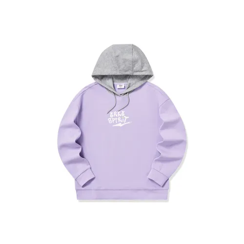 Erke Life Collection Свитшот Унисекс Городской Tilt Фиолетовый