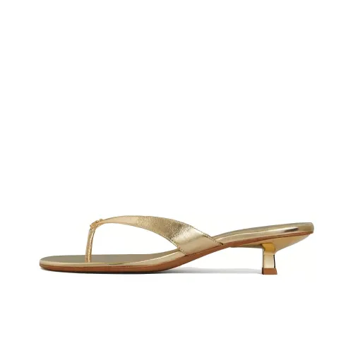 TORY BURCH Шлепанцы Женские Золотые