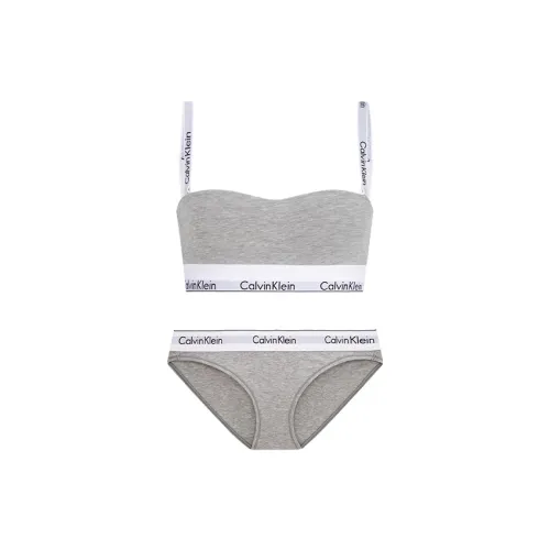 Calvin Klein Комплект нижнего белья Женское Кокосовый Серый