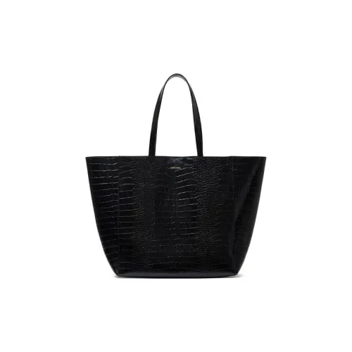 Anine Bing Коровья кожа Одно плечо Сумка Женская Черная