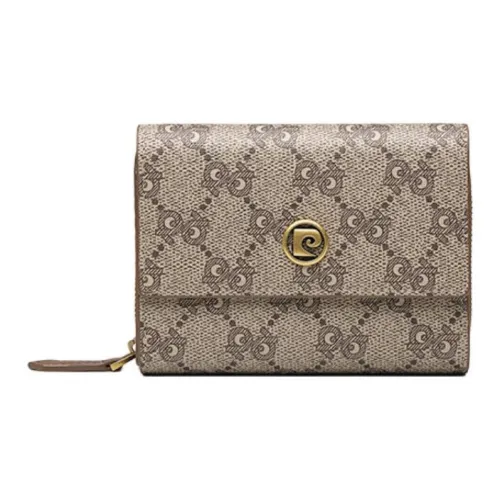 PIERRE CARDIN Кошелек из ПВХ Женские Темный Хаки