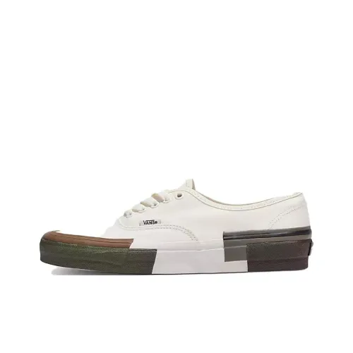 Vans Low Top Кеды Унисекс Белый Коричневый