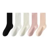 Чёрный-Белый-Молочно-белый-Розовый-Абрикос