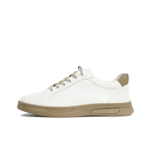 Wit Casual Низкий Топ Белый Хаки Мужской