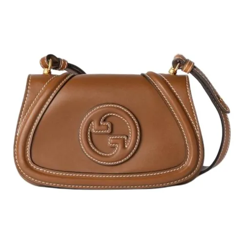 GUCCI Кожа Сумка через плечо Мини Унисекс Коричневый