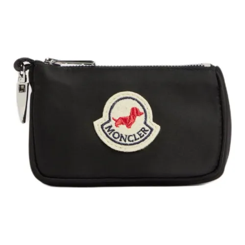 Moncler Nylon Clutch Unisex Black Монклер Нейлон Клатч Унисекс Черный