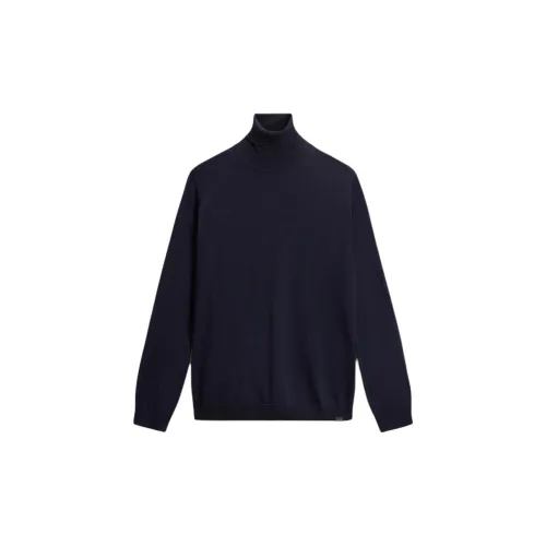 WOOLRICH Мелтон Синий Мужские Свитера