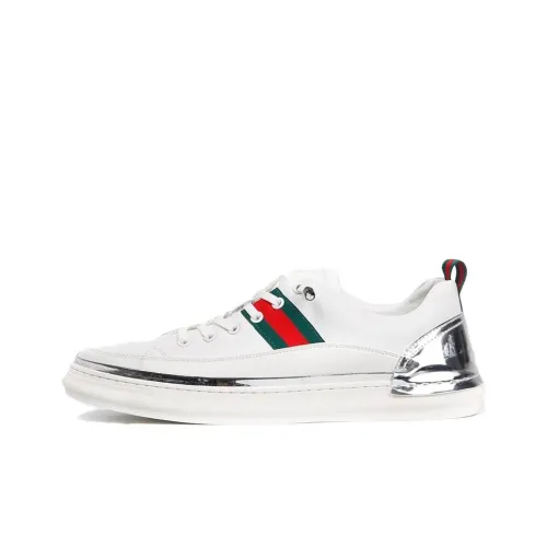 Wit Slip-resistant Abrasion-resistant Low Top Skateboard Shoes Men's