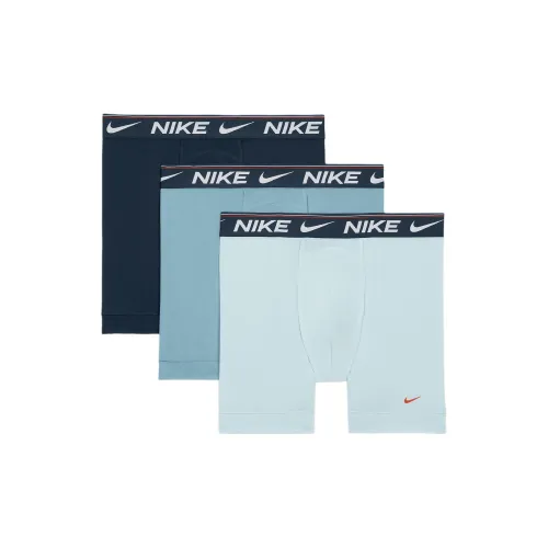 Nike 3 Pack Light Blue + Sky Blue + Dark Blue Men's Boxers