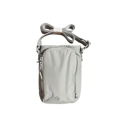 lululemon Переработанный нейлон Сумка через плечо Стандартная Унисекс Нефритовый серый