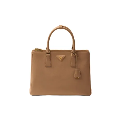 PRADA Galleria Killer Bag Saffiano Кожа Сумка через плечо Сумка Большая Женская Нейтральная Цветовая