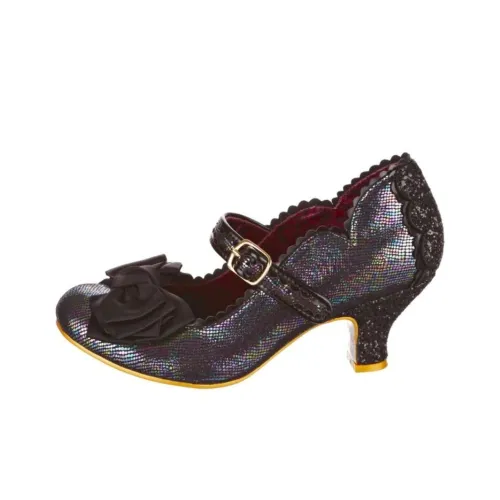 IRREGULAR CHOICE Туфли Мэри Джейн Черные Женские