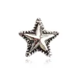 Серьги "Звезда и Луна" с бабочкой - Серьги-гвоздики "Звезды"