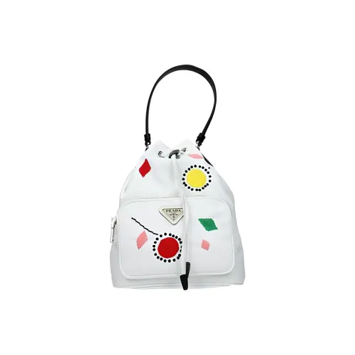 PRADA Ткань Сумка Женская Белая