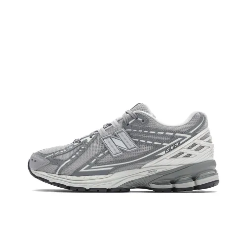 New Balance NB 1906R Легкий Низкий Топ Повседневные Городские Кроссовки для Коммутации и Бега Унисекс Серебристо-Серый