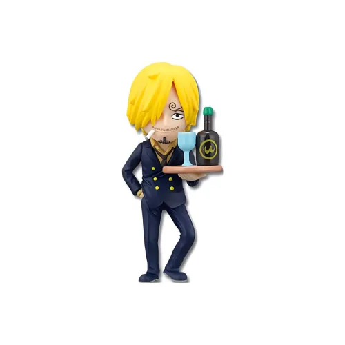 BANPRESTO Ichiban Kuji One Piece 15th Anniversary Collection U Prize Фигурка Санджи в стиле чиби