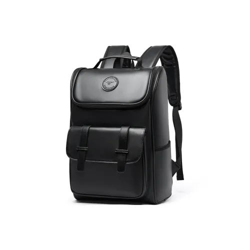 SEPTWOLVES Рюкзак из синтетической кожи QPL Унисекс Черный