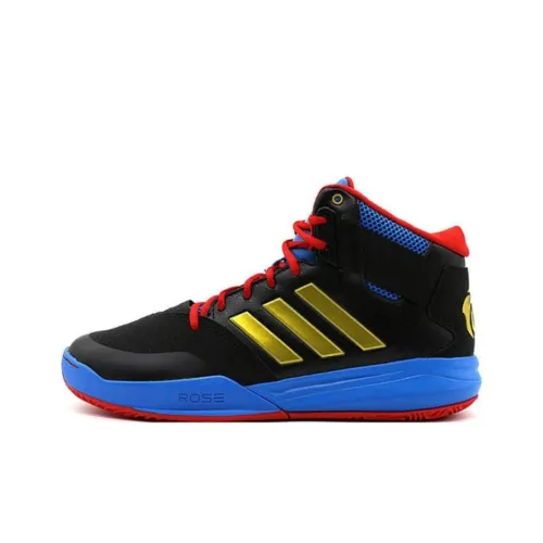 Adidas D Rose 773 Slip-Resistant Abrasion-Resistant MID Баскетбольные кроссовки Мужской Черный