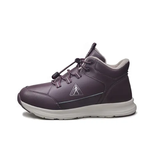 ZULIZ Противоскользящая термическая обувь для среднего возраста с флисовой подкладкой для снежного поля ботинки