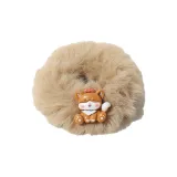 Плюшевый маленький животный, резинка для волос [коричневый]