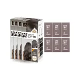 CY-16 Фундуковый Серый Коричневый, Четыре коробки совместных средств для волос + 6 упаковок масок для волос