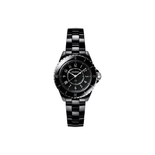 CHANEL Часы J12, 33 Мм Черная Высокопрочная Керамика И Сталь