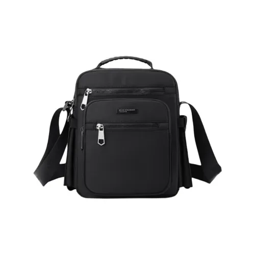 Warrior Crossbody Bags Black Men's