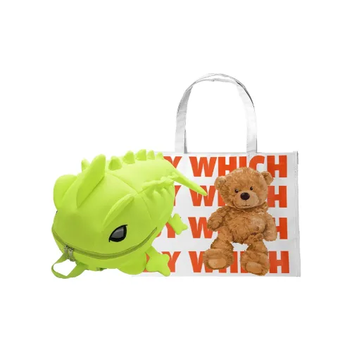 Bywhich Полиэстер Рюкзак Стандартный Унисекс Зеленый Черный