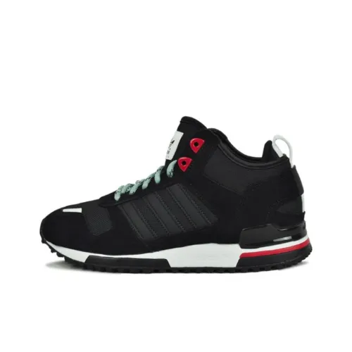 Adidas Originals ZX 700 Slip-resistant Abrasion-resistant High Top Беговые кроссовки Унисекс Черный